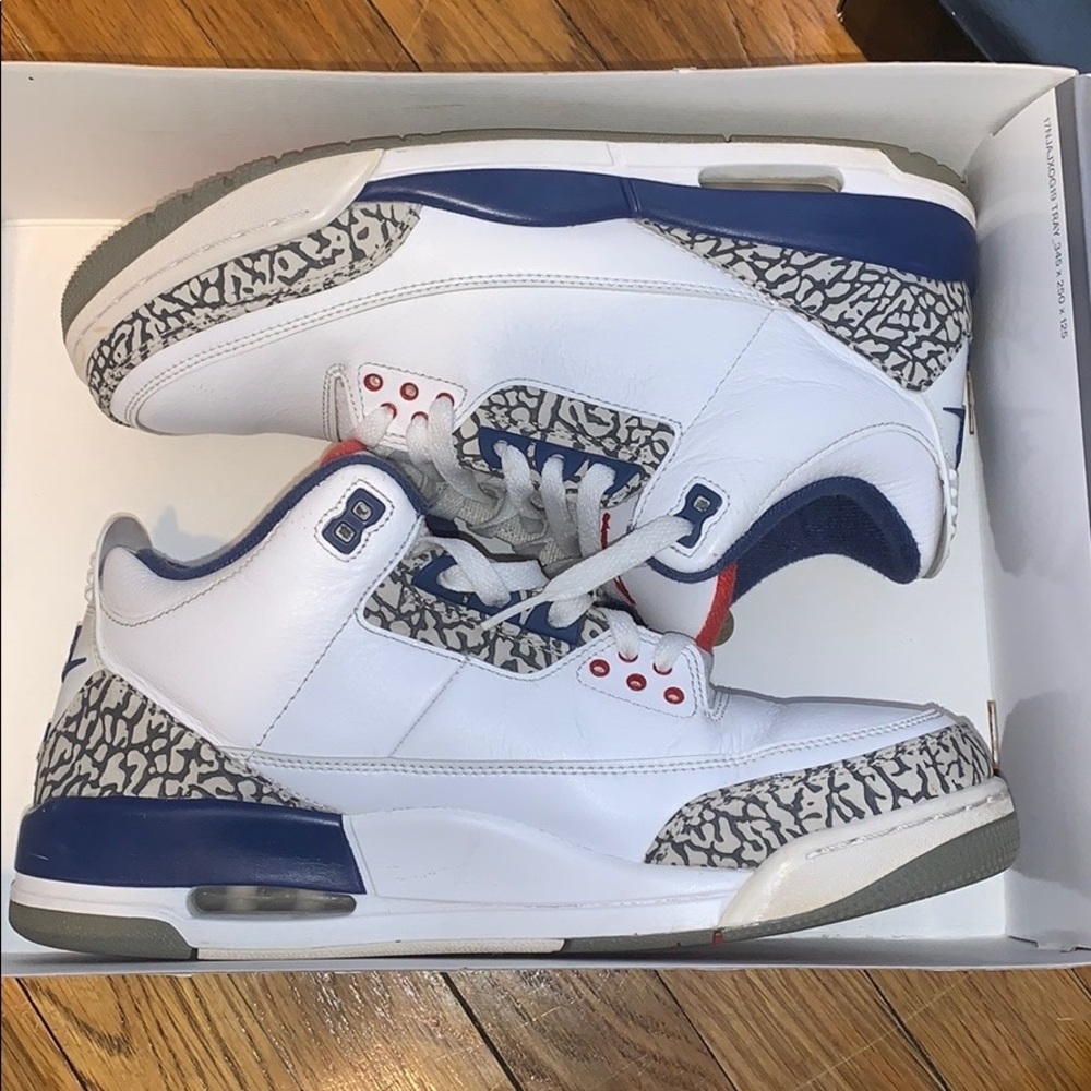 Air Jordan 3s (True Blues)